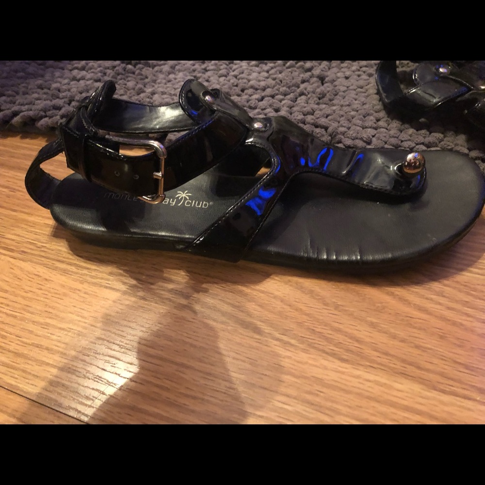 Black Ankle strapped scandals